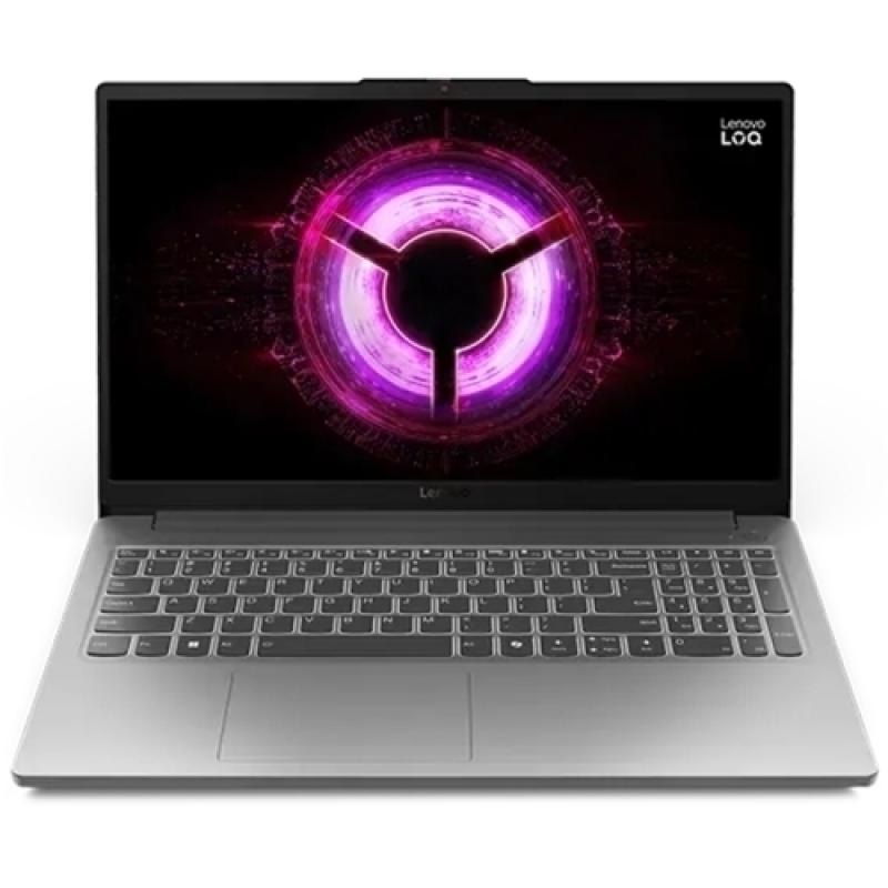 Laptop Gaming Lenovo LOQ 15ARP10E, cu procesor AMD Ryzen 7 170, 15.6'' IPS, 16 GB DDR5, 512 GB SSD, NVIDIA GeForce RTX 4050, 6 GB GDDR6, Fr OS
