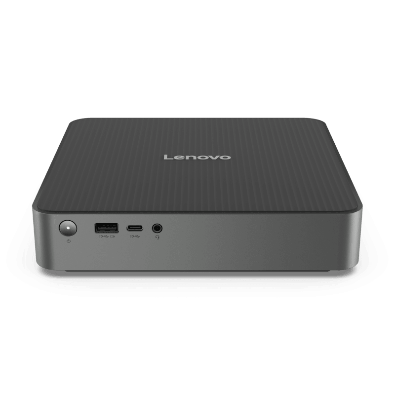 Desktop Lenovo IdeaCentre Mini 01IRH10R , Intel® Core 7 240H, 10C (6P + 4E) / 16T, P-core 2.5 / 5.2GHz, E-core 1.8 / 4.0GHz, 24MB Intel Smart Cache, video Integrated Intel® Graphics, RAM 2x 16GB SODIMM DDR5-5600; Two DDR5 SODIMM slots, dual-channel capable; Up to 32GB DDR5-5600,  1TB SSD M.2 2280