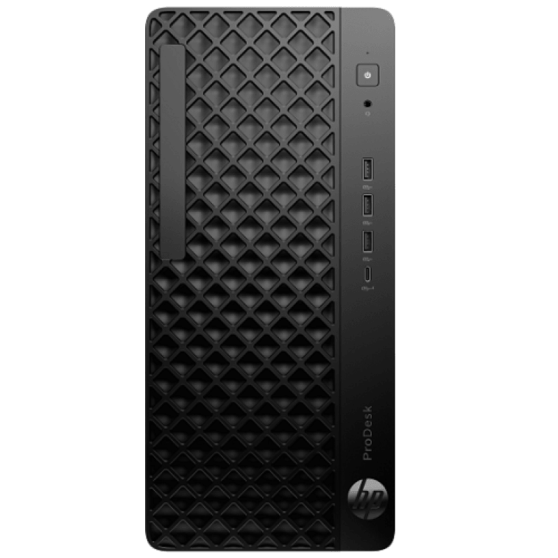 Desktop HP ProDesk 4 G1i Tower, Intel Core Ultra 7 265 20-core (2.4GHz, up to 5.3GHz, 30MB), video integrat Intel UHD Graphics, RAM 32GB DDR5 5600MHz (1x32GB), SSD 1TB PCIe-5x4 2280 M.2, no ODD, LAN 10/100/1000, Intel AX211 Wi-Fi 6E + Bluetooth 5.3, porturi: 3x USB Type-A 10Gbps/ 2x USB Type-A