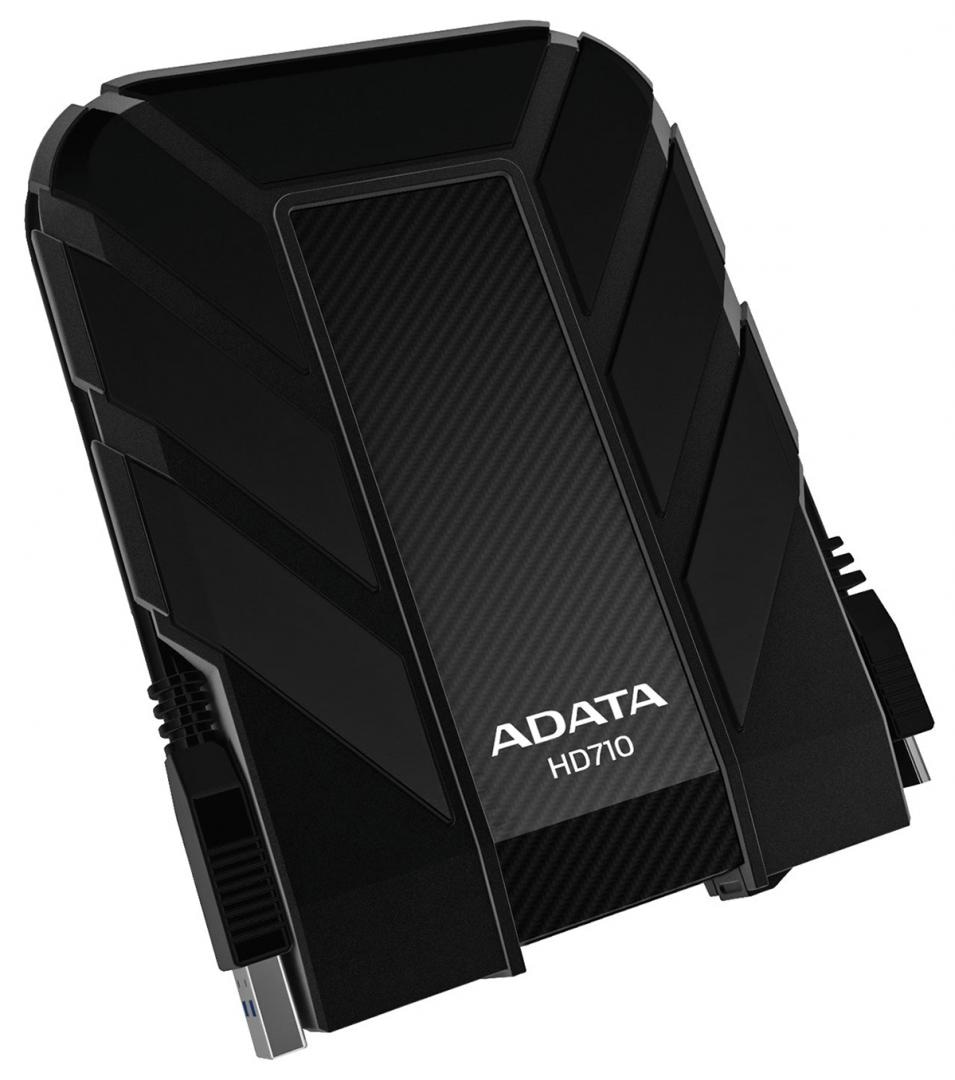 HDD Extern Adata HD710 Pro, 2TB, Negru, USB 3.1