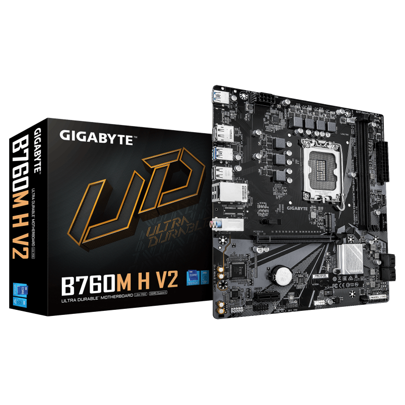 Placa de baza GigaByte 760M H V2 DDR5 LGA1700