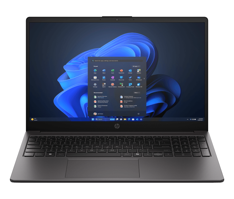 Laptop SMB HP 255R G10, cu procesor AMD Ryzen 7 7735U, 15.6'' IPS, 16 GB DDR5, 1 TB SSD, AMD Radeon 680M, Fr OS