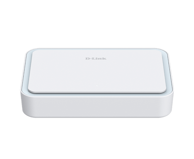 Router de calatorie D-Link DBR-330 AX3000 Wi-Fi 6, Hotspot WiFi Gigabit cu banda dubla portabil, acces securizat la distanta VPN, alimentare USB-C, partajare fisiere microSD/USB, suport WISP si hotspot 4G/5G