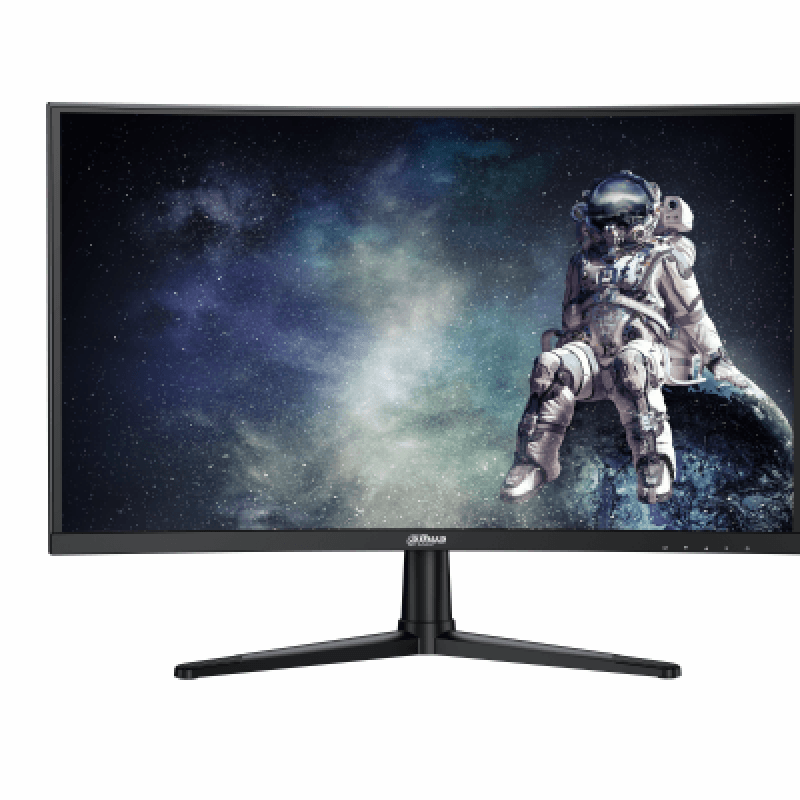 Monitor Dahua 27" DHI-LM27-E240C, Curvature: 1500R, Diagonal (inch): 27, Diagonal (cm): 68, Aspect ratio: 16:9, Panel: VA, Resolution: 1920x1080, Refresh Rate: 240Hz, Response time MPRT: 1ms, Brightness (max): 350 cd/m², Contrast (static) : 4000:1, Viewing angle: 178/178, Color Gamut Type: NTSC 