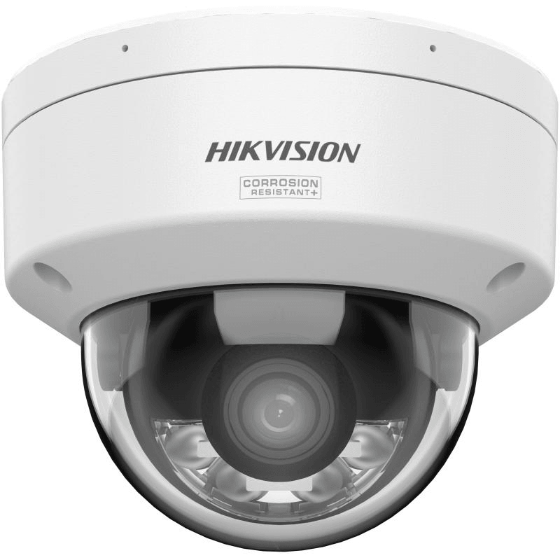 Camera de supraveghere IP Dome 4MP Hikvision DS-2CD2147G3-LIY(2.8MM), lentila fixa 2.8mm, iluminare min: Color: 0.0005 Lux @ (F1.0, AGC ON),0 Lux cu lumina alba: 40m, IR 40m, microfon incorporat, slot card de memorie: microSD/microSDHC/microSDXC maxim 512GB, alarma la evenimente: Motion detection