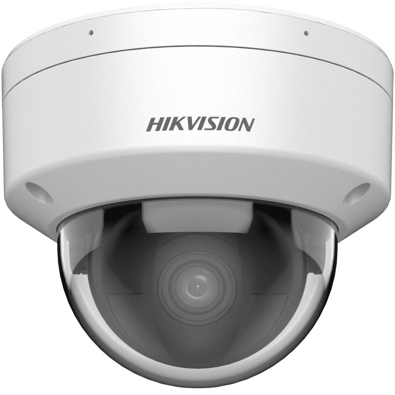Camera de supraveghere IP Dome 8MP Powered by Darkfighter Hikvision DS-2CD2186G2H-I(2.8MM)(EF), lentila fixa: 2.8mm, iluminare min.: Color: 0.0008 Lux @ (F1.0, AGC ON),B/W: 0 Lux cu IR: 30m, slot card de memorie: microSD/microSDHC/microSDXC card, up to 512 GB, alarma la evenimente: Motion detection