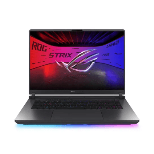Laptop Gaming ASUS ROG Strix G16, cu procesor Intel Core Ultra 7 255HX, 16'' IPS, 32 GB DDR5, 1 TB SSD, NVIDIA GeForce RTX 5070 Ti, 12 GB GDDR7, Fr OS