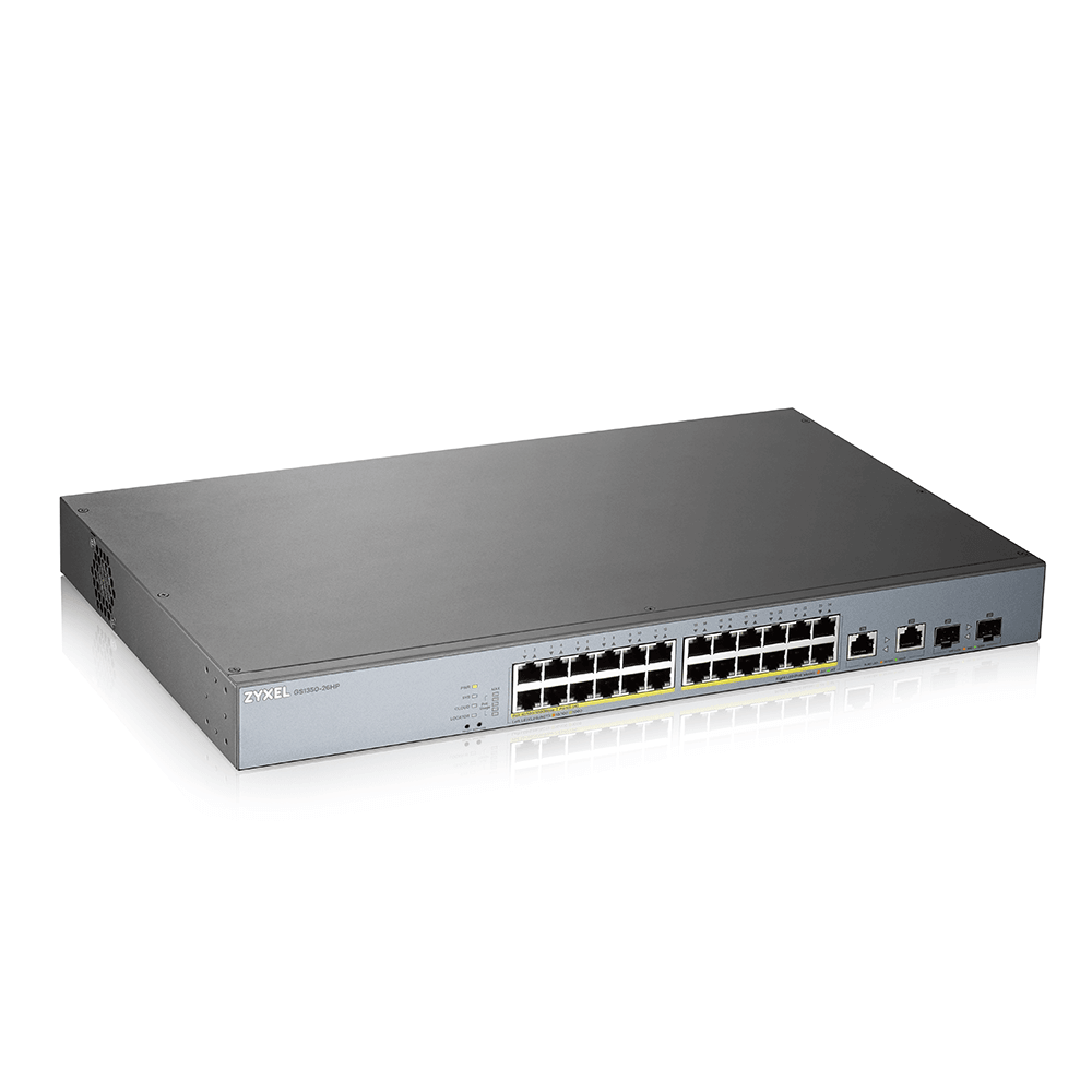 ZYXEL GS1350-26HP 24-PORT GBE POE SWITCH
