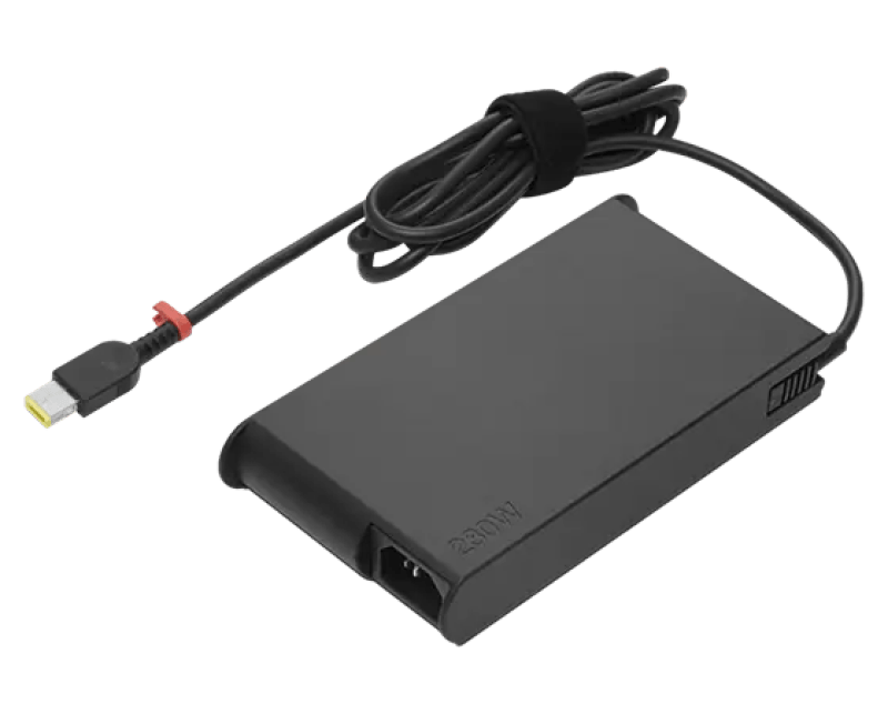 Adaptop Lenovo Legion 230W; Port de incarcare: Slim tip; Dimensiuni (L x D x H) : 213mm x146mm x75mm; Culoare: Negru; Greutate: 0.942 Kg; Garantie: 1 an