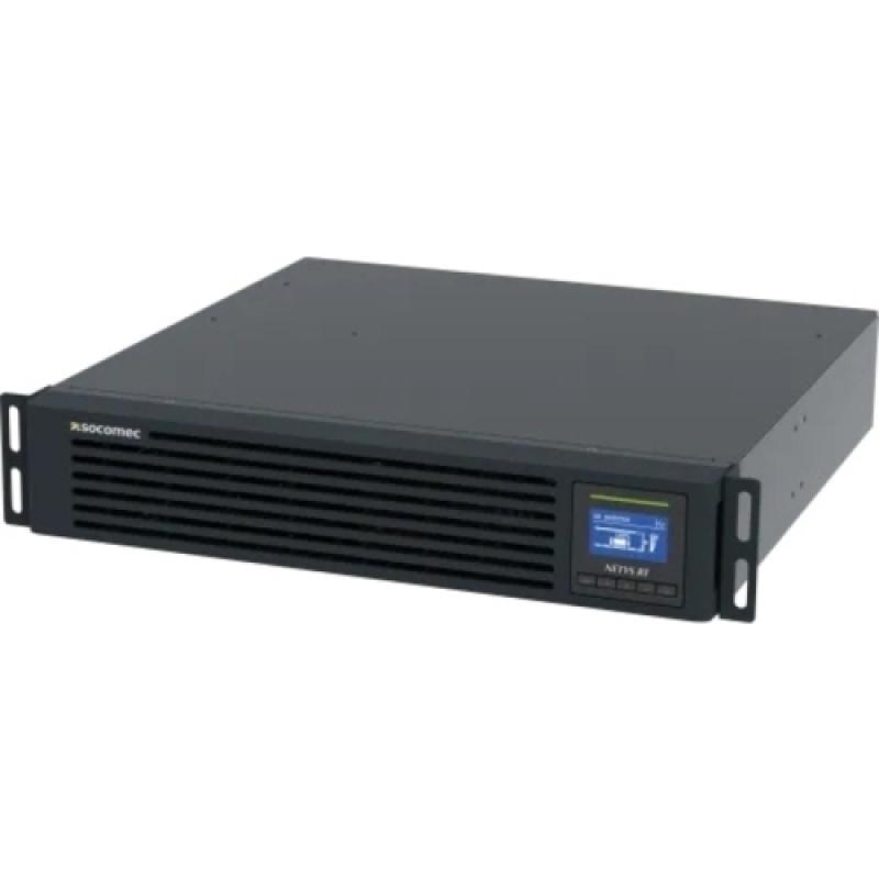 SOCOMEC NeTYS RT 2000VA VFI UPS 1/1 PF=1 WITH BATTERY INTEGRATED +RAILS