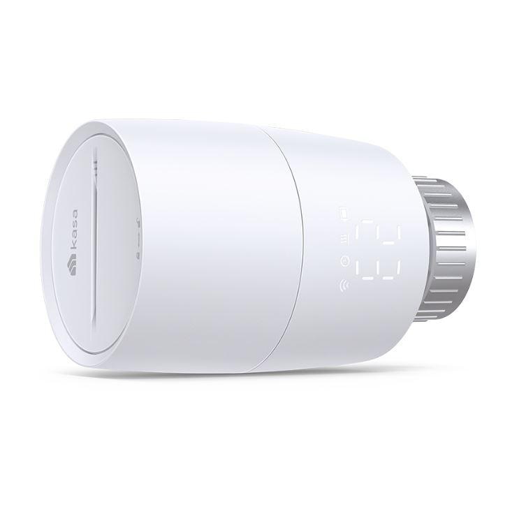TP-LINK KE100, Termostat smart wireless pentru calorifer, 2.4 GHz Wi-Fi, 868 MHz, Android 5.0 sau mai recentă, iOS 10 sau mai recentă.