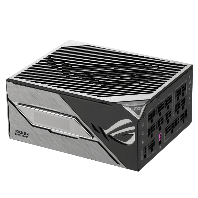 Sursa ASUS ROG THOR PLATINUM III 1000W 80 Plus Platinum, Active PFC, ATX 3.1, protectii OPP/OVP/UVP/SCP/OCP/OTP, ARGB AURA SYNC