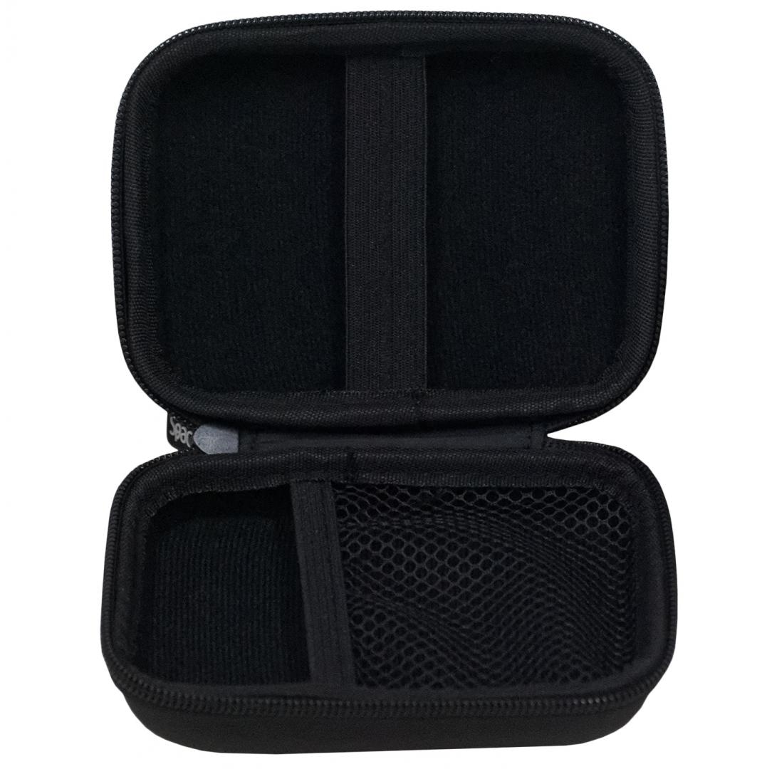 HUSA SPACER HDD SPACER SPHD-001, buzunar intern plasa, compatibilitate HDD 2.5",  negru
