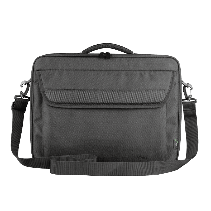 Geanta Trust Atlanta Carry Bag for 15.6" laptop  General Type of bag carry bag Number of compartments 4 Max. laptop size 16 " Max. weight 20 kg Height of main product (in mm) 390 mm Width of main product (in mm) 320 mm Depth of main product (in mm) 60 mm Total weight 475 g Weight of main unit 475 g