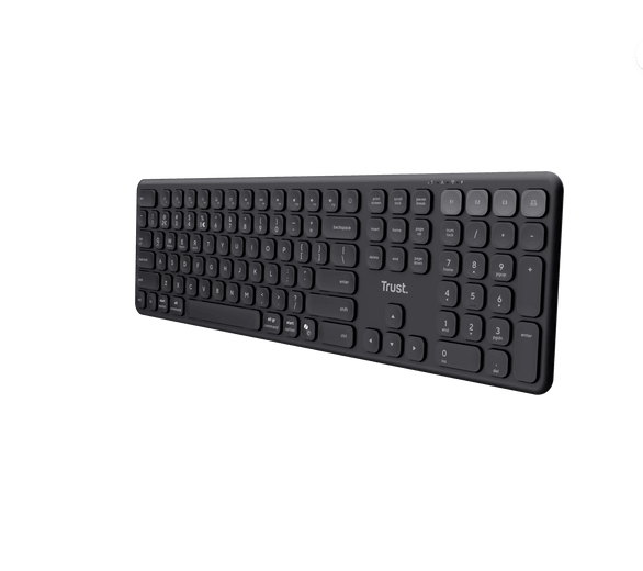 Tastatura wireless Trust Vaiya, material ABS/PC,  ng