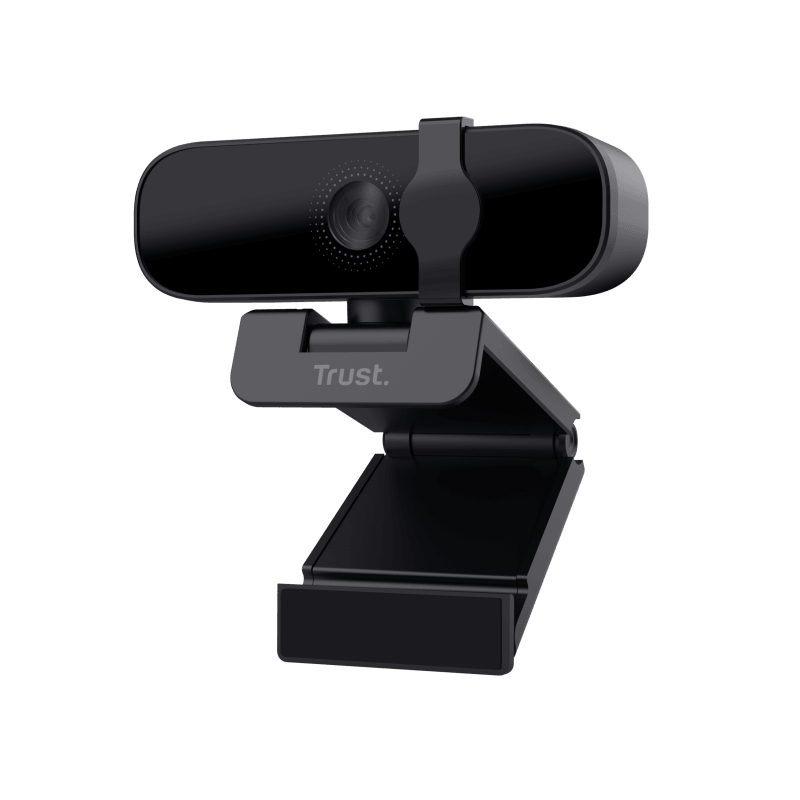 Camera web Trust Tanor Full HD, interfata USB 2.0, framerate maxim 30 fps, rezolutie maxima 1920x1080, negru