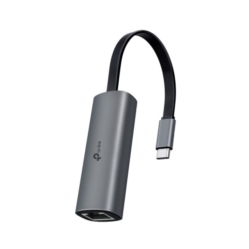 USB 3.0 Type-C to 2.5 Gigabit Ethernet Network Adapter SPEC: 1×USB 3.0 Type-C Connector, 1×2.5 Gigabit Ethernet Port, Foldable and Portable Design FEATURE: Plug and Play in Windows(7/8/8.1/10/11), Mac OS X (10.9 and later), Linux OS, iOS, iPadOS, ChromeOS