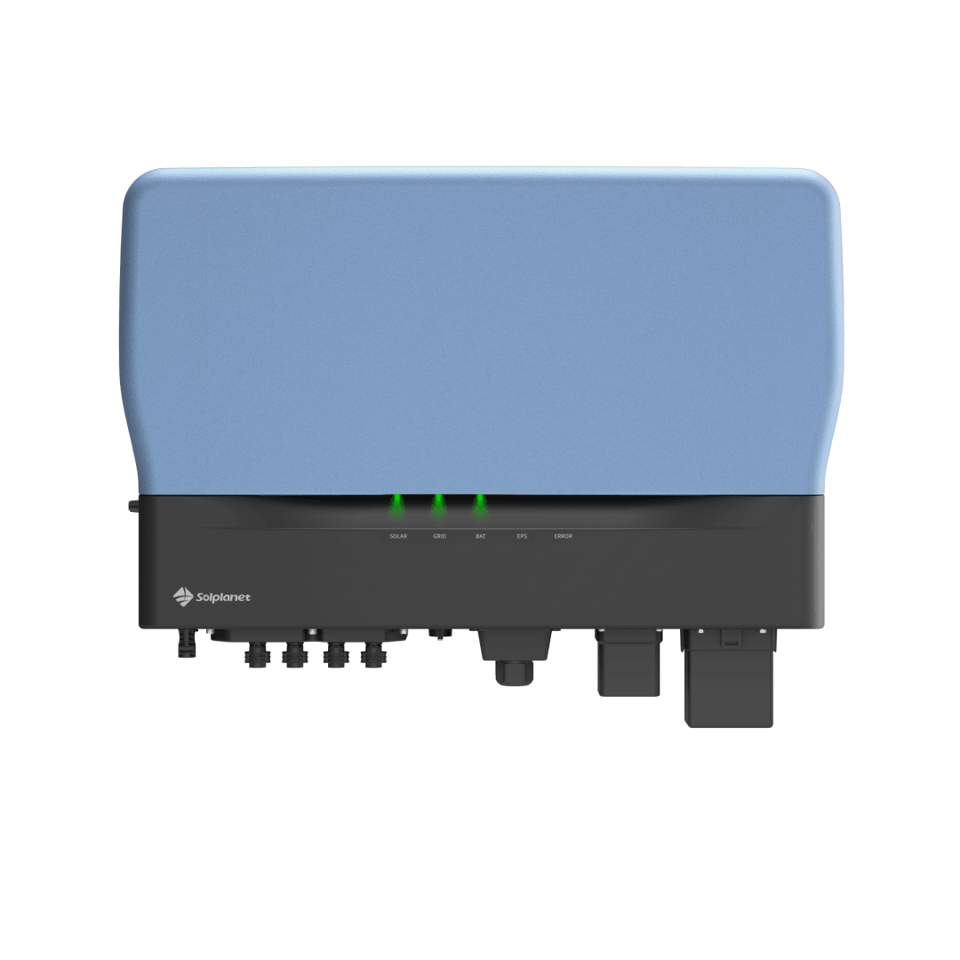 Solplanet hybrid inverter ASW20kH-TH asymmetric AFCI20kW,3P,4MPPT,w/AI dongle LAN/WLAN,20A*4,DC w/SPD,AC w/MOV,DC PV Pot w/Sunclix,DC Bat Pot w/MC4,AC Grid Pot w/CNNT,AC EPS Pot w/Handa,AC GEN Pot w/Handa, AFCI