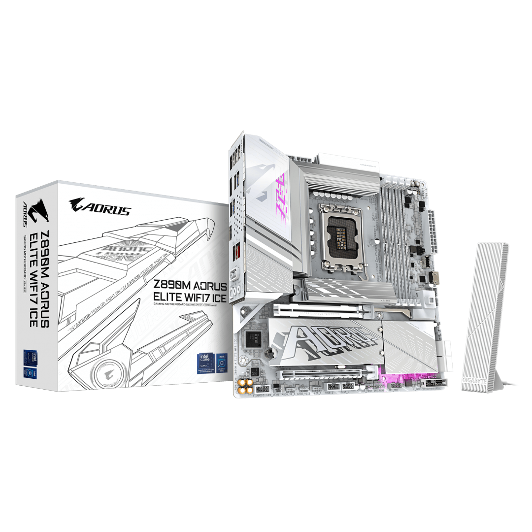 Placa de bază Gigabyte Z890M AORUS ELITE WIFI7 ICE LGA1851