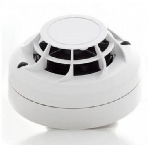 Detector de temperatura rate of rise Morley-IAS cu izolator, culoare Ivory; 52051RE-RF;Tehnologie de rețea MESH wireless cu comunicare bidirecțională; Două căi de comunicare către fiecare dispozitiv wireless; 18 canale RF la 865 Mhz-870 Mhz; 2 antene integrate în fiecare dispozitiv anti-incendiu