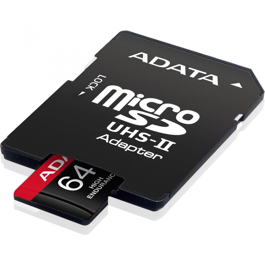 Card de Memorie MicroSDXC Adata, 64GB, Adaptor SD, Class 10