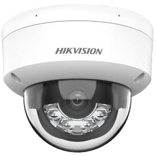 Camera de supraveghere IP Dome 8MP Hikvision DS-2CD2183G2-LIS2U(2.8MM), lentila fixa 2.8mm, iluminare min: Color: 0.005 Lux @ (F1.6, AGC ON),0 Lux cu lumina alba: 30m, IR 30m, microfon dual incorporat, interfata audio: 1/1, alarma: 1/1, slot card de memorie: microSD/microSDHC/microSDXC maxim 512GB