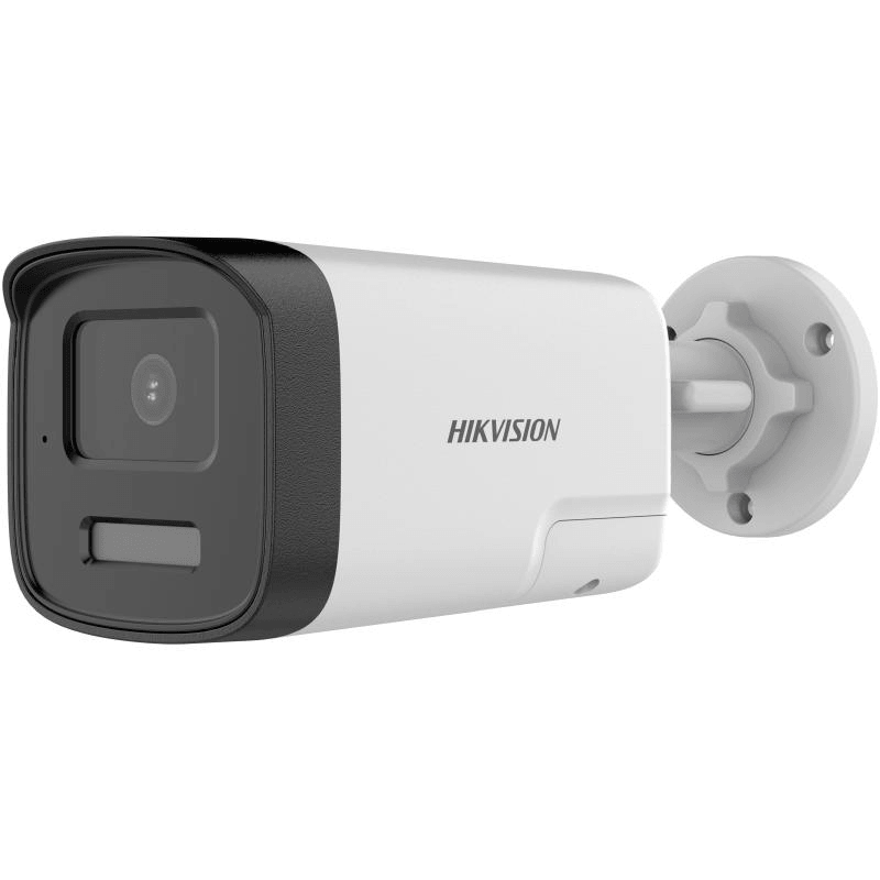 Camera de supraveghere Bullet 2MP Hikvision DS-2CE17D0T-LTS(2.8MM), lentila fixa 2.8mm, iluminare min: 0.01 Lux @(F1.6, AGC ON), 0 Lux cu lumina alba, IR 40m, lumina alba 40m, iesire TVI, alimentare: 12 VDC ± 25%, max.9 W, protectie: IP67, dimensiuni: 211 mm × 83.5 mm × 80.7 mm, greutate: 425g