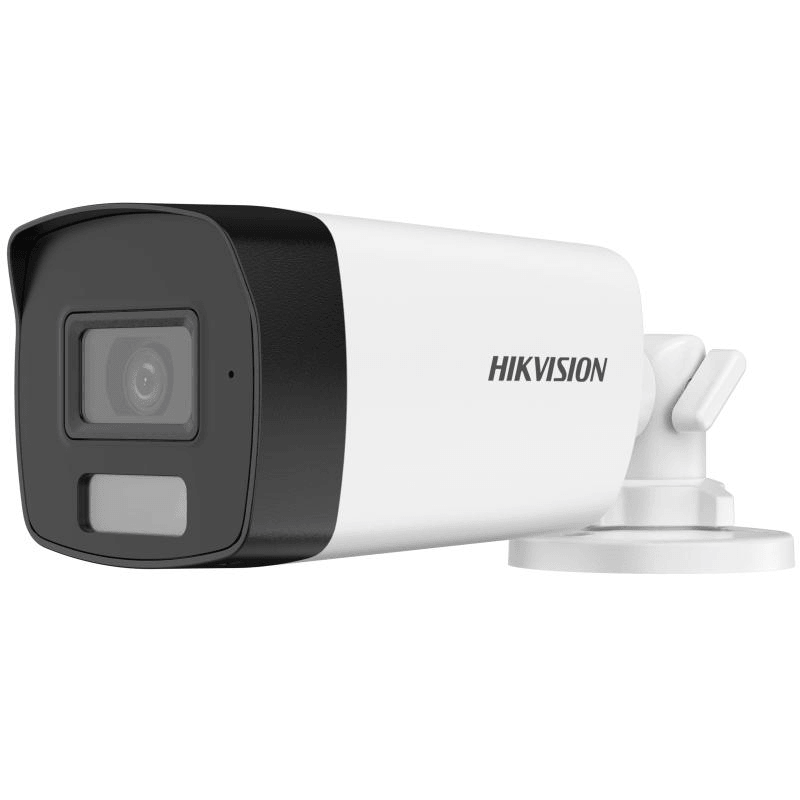 4K Smart Hybrid Light Fixed Bullet Camera High quality imaging with 4K, 3840 × 2160 resolution 2.8 mm and 3.6 mm fixed focal lens Up to 40 m IR distance for bright night imaging Up to 40 m white light distance for bright night imaging One port for four switchable signals (TVI/AHD/CVI/CVBS) Water and