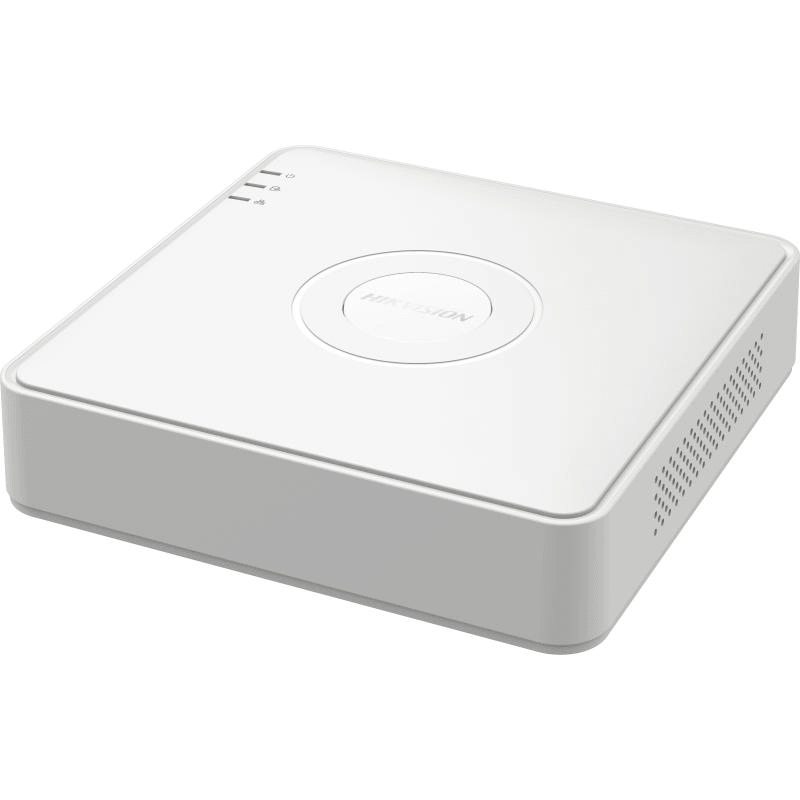 DVR Hikvision 4 canale DS-7104HGHI-M1/T, TURBO HD, HDTVI/CVI/AHD/IP/CVBS video compression, BNC interface (1.0 Vp-p, 75 Ω), supporting coaxitron connection, pana la 5-ch IP camera inputs, intrari: HDTVI/CVI/AHD/IP/CVBS, 1SATA maxim 4TB, dimensiuni: 200 × 200 × 48 mm, greutate: 0.8kg.