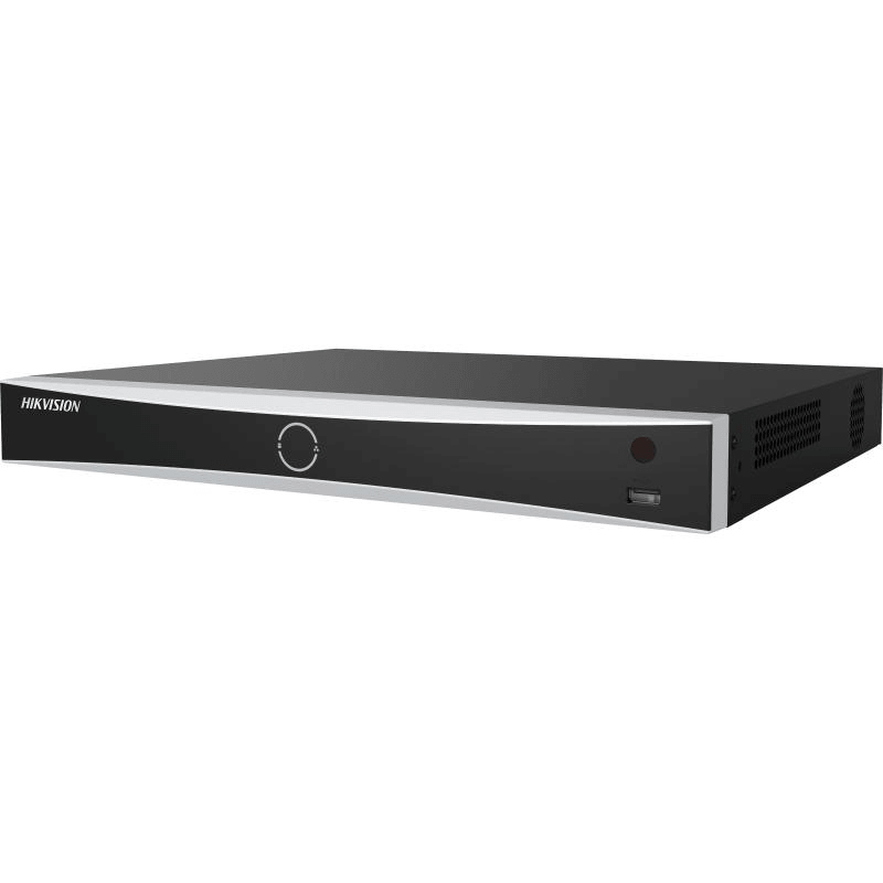 NVR Hikvision 8 canale DS-7608NXI-I2/VPRO, pana la 32 canale 1080p decoding capability, pana la 8 canale functie AcuSeek si AcuSearch, pana la 8-ch IP camera inputs,Facial recognition, perimeter protection, video structuralization, AcuSearch, motion detection 2.0, ANPR, iesiri: HDMI/VGA, H.265+