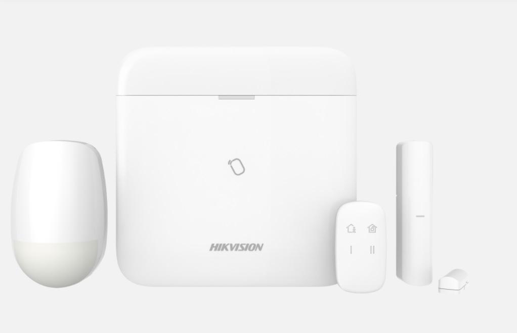 Kit de alarma wireless AX PRO Middle Level DS-PWA96-Kit-WE, Wireless Control Panel Kit, 868MHz two-way wireless; Dual Wireless Technology: Tri-X & CAM-X; Long RF transmission range; Up to 96 Wireless Zones/Outputs, 8 Wireless Ta Readers/Keypads, 6 Wireless Sounder, 48 Keyfobs, 4 Wireless Repeaters