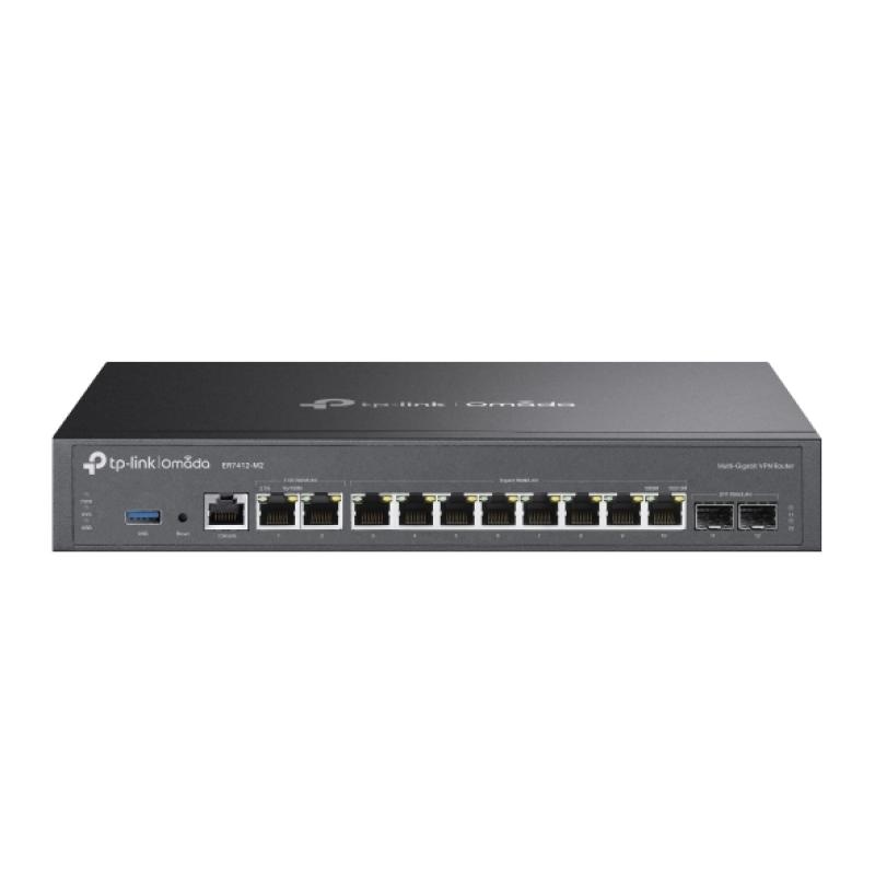 TP LINK Omada 5-Port 2.5G Multi-Gigabit Router, Standarde si Protocoale: IEEE 802.3, IEEE802.3u, IEEE802.3ab, IEEE802.3z, IEEE 802.3x, IEEE802.1q, Interfata: 2x 2.5G RJ45 2x Gigabit SFP 8x Gigabit RJ45 1x RJ45 Console Port 1x USB3.0 Port