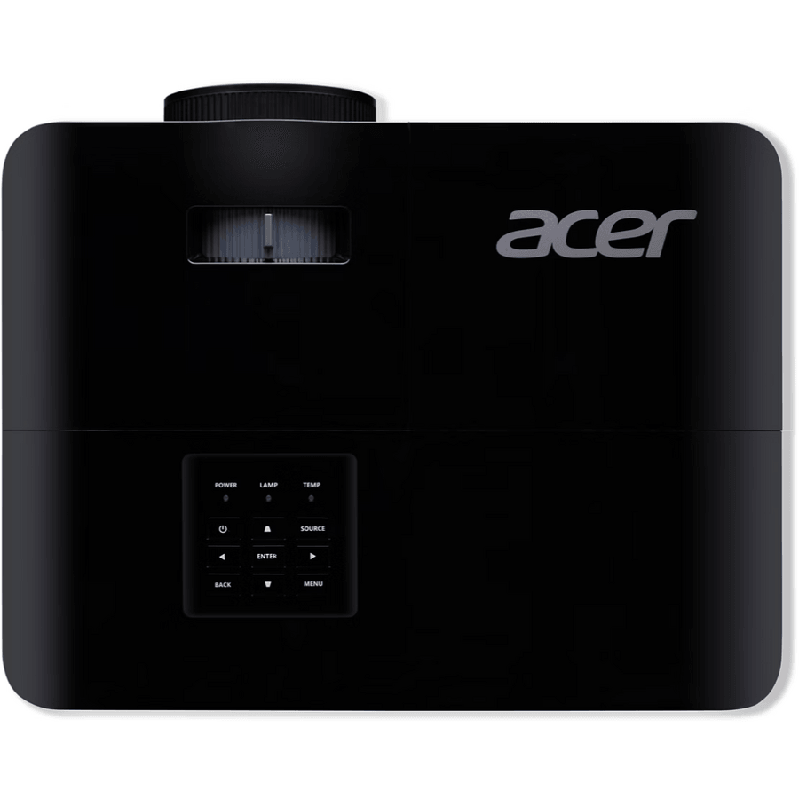 Videoproiector Acer X1328ic, WXGA 1280*800, up to WUXGA 1920*1200, 5.000 lumeni, 16:9/ 16:10/ 4:3, 20.000:1, diagonala maxima 300", distanta maxima de proiectie 10 m, boxa 3W, lampa 5.000 / 15.000 ore, 27 dB, 2.4 kg, D-sub, 2* HDMI, PC audio in/ out, composite video, DC Out (5V/1A, USB Type A)
