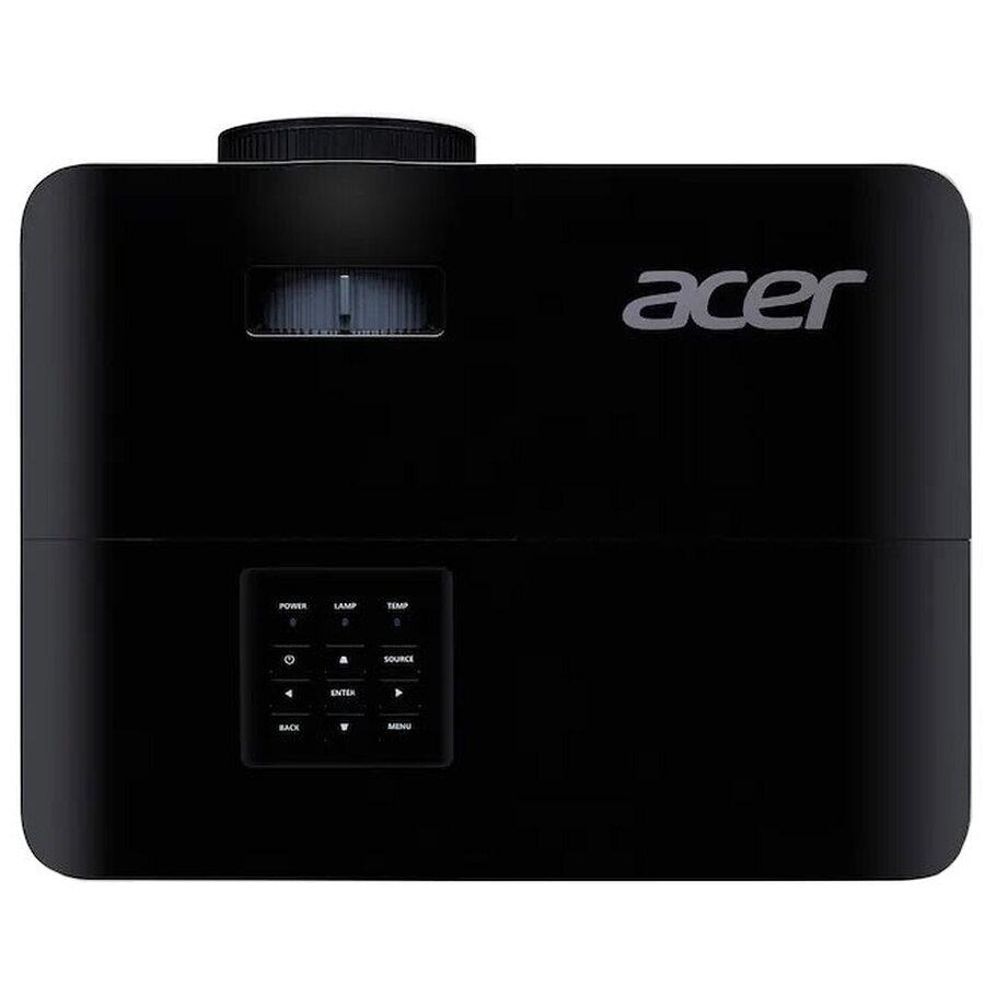 Videoproiector Acer X139, WXGA 1280*800, up to WUXGA 1920*1200, 4.800 lumeni, 16:10/ 16:9/ 4:3, 20.000:1, zoom optic 1.1x, distanta maxima proiectie 10 m, dimensiune maxima imagine 300'', boxa 3W, lampa 5.000/ 20.000 ore, 29 dB,2.4 kg, D-sub, composite video, 2* HDMI, PC audio in/ out, DC Out