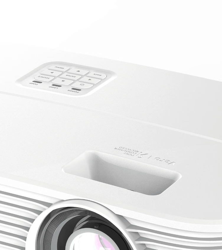 Videoproiector Acer P1358i, WXGA 1280* 800. up to WUXGA 1920* 1200, 5.000 lumeni, 16:10/ 16:9/ 4:3, 20.000:1, zoom 1.3x, lampa 5.000- 15.000 ore, 27 dB, boxa 10W, Component Video (D-sub), 2* HDMI, Composite Video (RCA), PC audio, USB (Wireless dongle, Hidden Type A2.0), DC Out (5V/1.5A, USB Type A)
