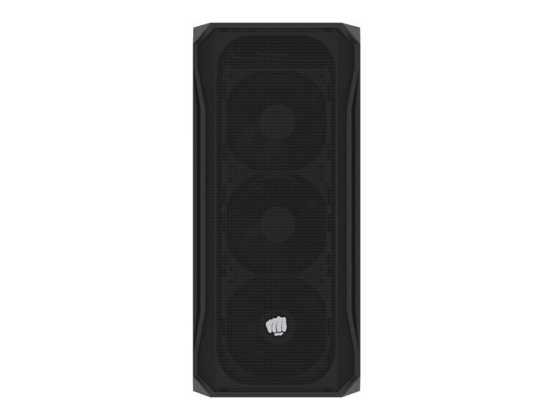 Carcasa FURY SHOBO SH4F Mid Tower NEGRU, Tempered Glass, Sloturi Expansiune 7, Drive Bays: 2x3.5" 2x2.5", Ventilatoare Suportate: 8 (spate: 1x120mm, fata: 3x120mm sau 3x140mm, sus: 2x120mm sau 1x140mm, jos: 2x120mm), Ventilatoare Incluse: 4 (4x120mm), Format Placa De Baza Suportat: Mini-ITX