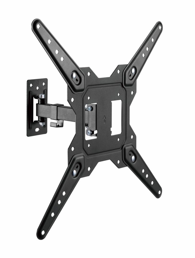 Suport TV de perete Serioux, TV68-441, compatibilitate dimensiune ecran: 23"-55", compatibilitate VESA: 100x100, 100x200, 200x100, 200x200, 300x200, 400x200, 300x300, 400x300, 400x400, greutate maximă suportata: 30kg, distanta fata de perete: 60~208mm, inclinare: +5°~-8°, pivotare: +90°~-90°