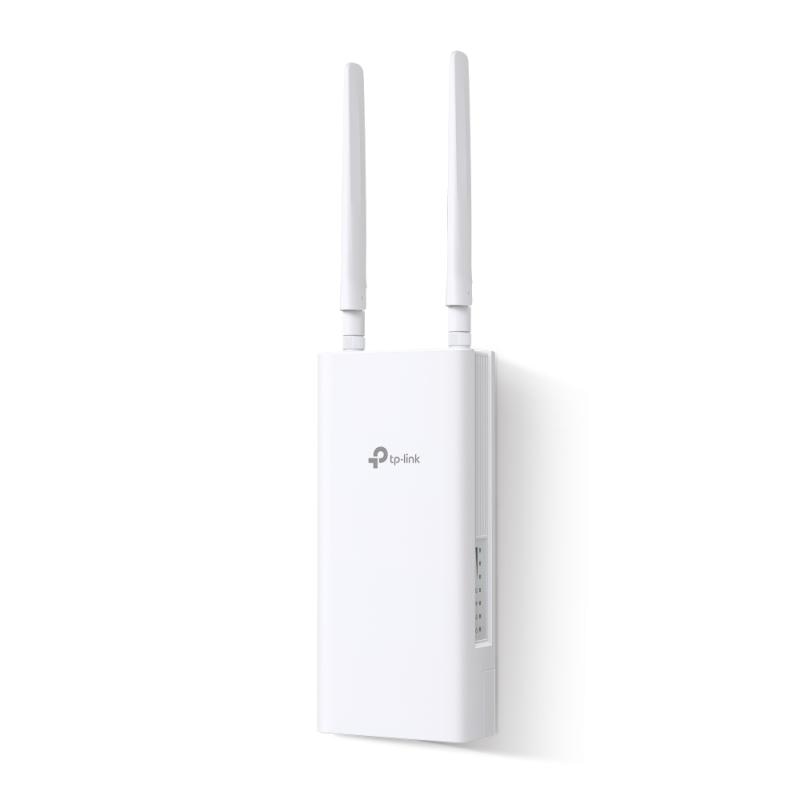 Router Wi-fi Tp Link Outdoor, Download Speed 150 Mbps, Upload Speed 50 Mbps, 1×Nano SIM Card, 1× 100 Mbps WAN/LAN Port (PoE In), IEEE 802.11b/g/n 2.4Ghz, 300 Mbps, WPA/WPA2, WPA-PSK/WPA2-PSK encryptions