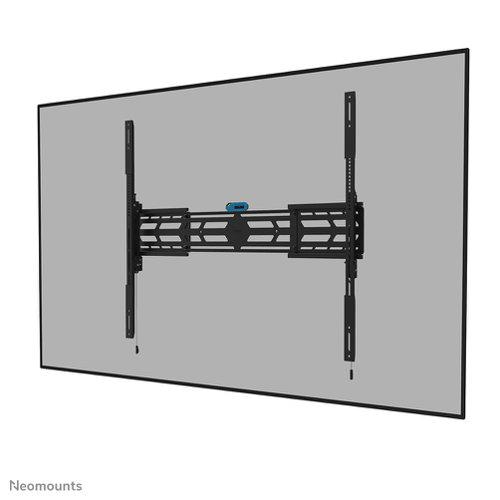 Suport fix de perete Neomounts Select, pentru display-uri cu o diagonala 55"-110", suporta pana la 160kg, VESA min. 100x100mm, VESA max. 1500x900mm, distanta fata de perete 6,7 cm, micro-adjustment, securizabil (surub pentru securizare inclus), garantie 5 ani, negru
